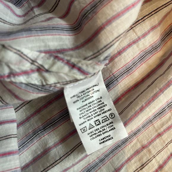 Loft NWT XS Button Down Top - Picture 5 of 6